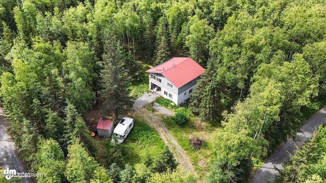63735 Caribou Ln, Hope, AK 99605 - view of subject property featuring a forest