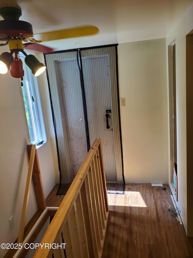 22120 S Easy St, Talkeetna, AK 99676 - hall featuring wood finished floors