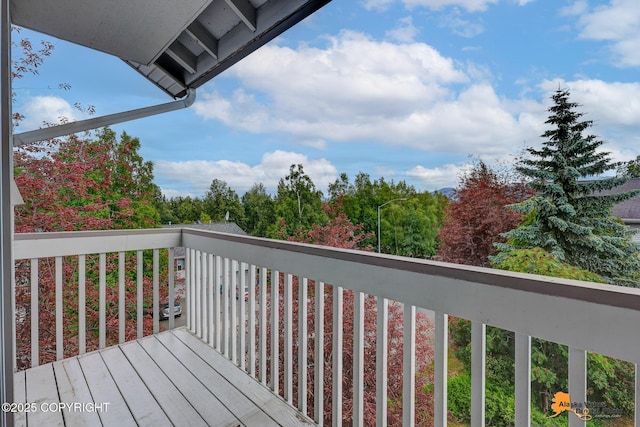 7612 Lumbis Ave # 4, Anchorage, AK 99518 - view of deck