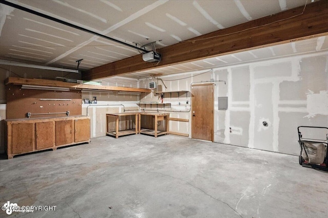 18723 N Lowrie Loop, Eagle River, AK 99577 - garage with a garage door opener