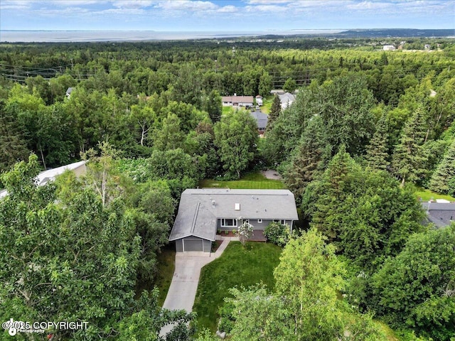 12220 Shiloh Rd, Anchorage, AK 99516 - drone / aerial view of a heavily wooded area
