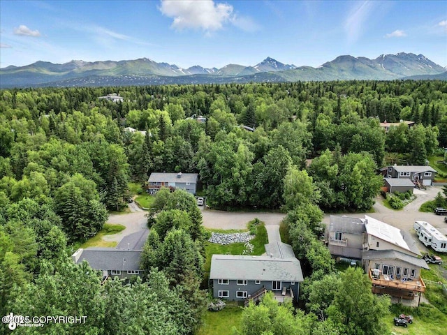 12220 Shiloh Rd, Anchorage, AK 99516 - bird's eye view of a mountainous background