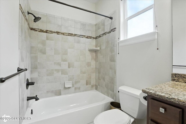 1677 Circlewood Dr, Anchorage, AK 99516 - bathroom with vanity and shower / washtub combination