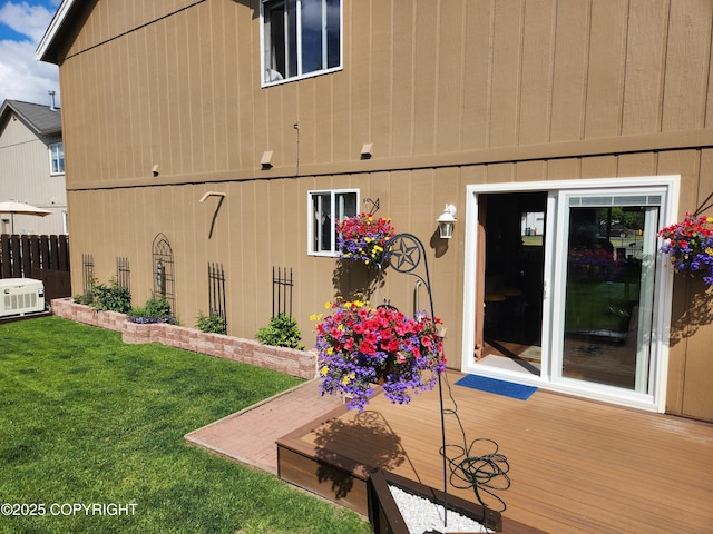 3920 Red Talon Dr, Anchorage, AK 99507 - view of property exterior with a wooden deck