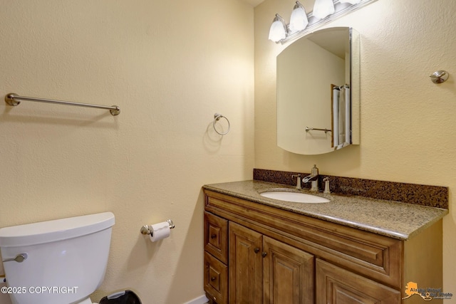 3223 Madison Way, Anchorage, AK 99508 - bathroom with vanity and toilet