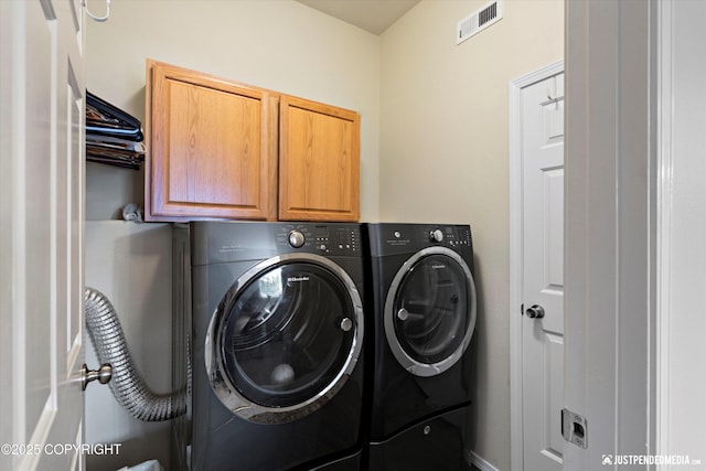 2943 Kingfisher Dr, Anchorage, AK 99502 - laundry room with cabinet space and washing machine and clothes dryer