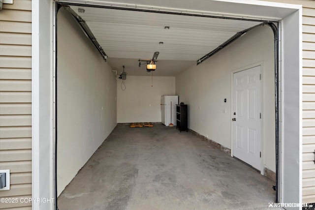 1786 E Neil Cir # 4, Wasilla, AK 99654 - garage with a garage door opener