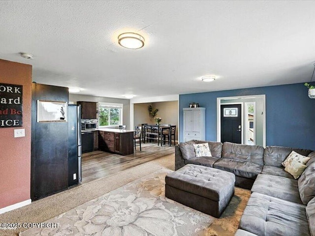 72155 Shannon Rd, Anchor Point, AK 99556 - living area featuring light wood-style floors