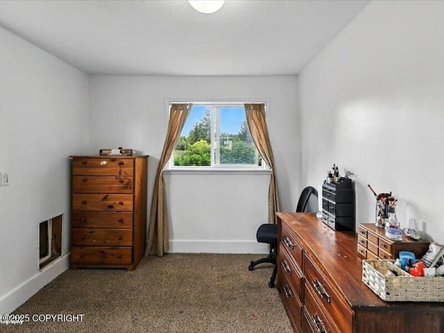 72155 Shannon Rd, Anchor Point, AK 99556 - carpeted office space featuring baseboards
