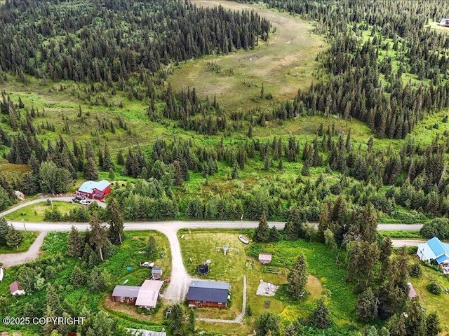 72155 Shannon Rd, Anchor Point, AK 99556 - view of property location featuring a heavily wooded area