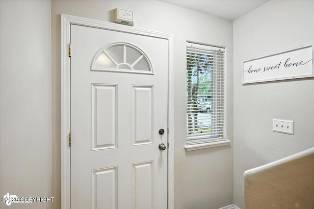 2608 Lauren Creek Loop # 4, Anchorage, AK 99507 - entryway with healthy amount of natural light