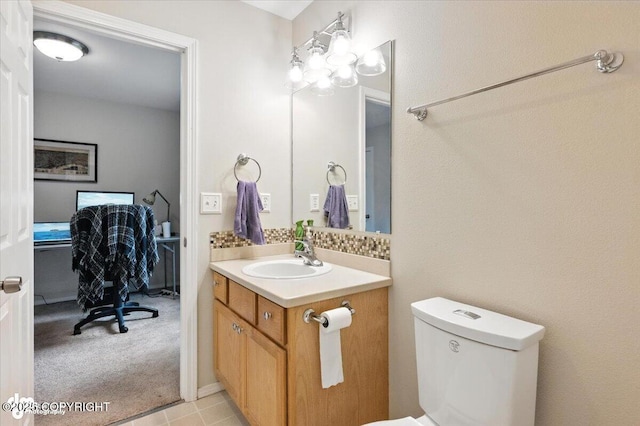 2608 Lauren Creek Loop # 4, Anchorage, AK 99507 - bathroom with vanity and toilet