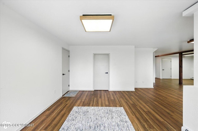 3291 N Edgewater Dr, Wasilla, AK 99623 - unfurnished room with wood finished floors and baseboards