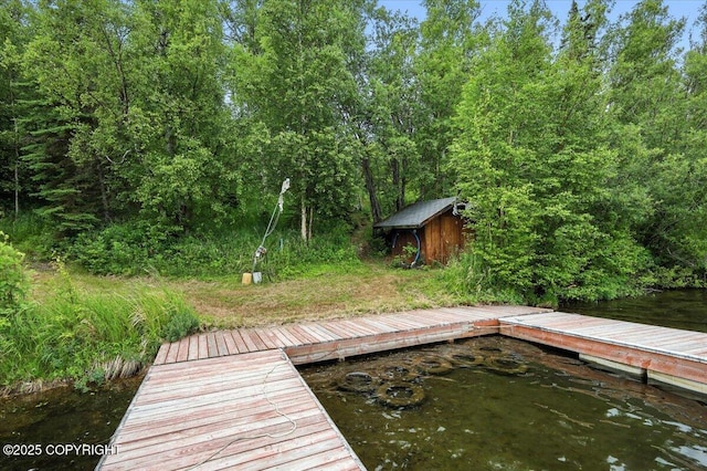 3291 N Edgewater Dr, Wasilla, AK 99623 - view of dock