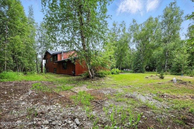 3291 N Edgewater Dr, Wasilla, AK 99623 - view of yard
