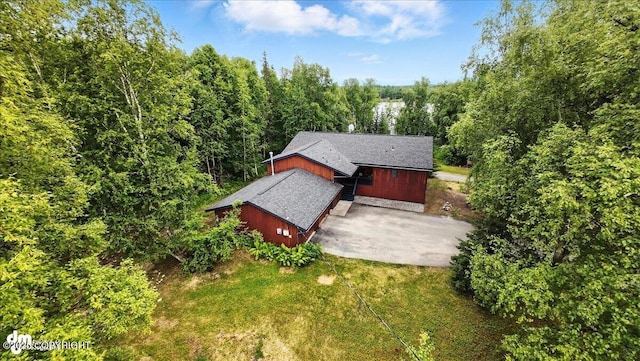 3291 N Edgewater Dr, Wasilla, AK 99623 - view of subject property featuring a forest