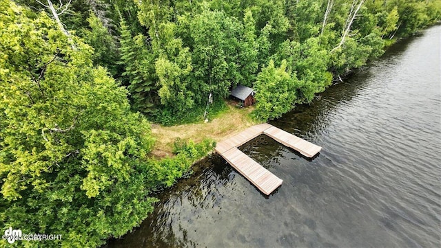 3291 N Edgewater Dr, Wasilla, AK 99623 - drone / aerial view of a nearby body of water