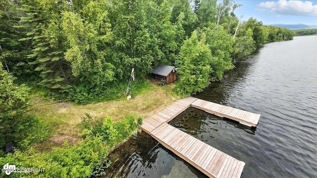 3291 N Edgewater Dr, Wasilla, AK 99623 - dock area with a water view