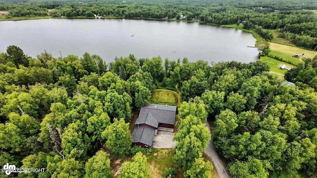 3291 N Edgewater Dr, Wasilla, AK 99623 - aerial view of a nearby body of water and a forest