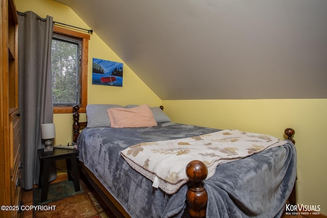 14327 E Birch Cir, Talkeetna, AK 99676 - bedroom with vaulted ceiling