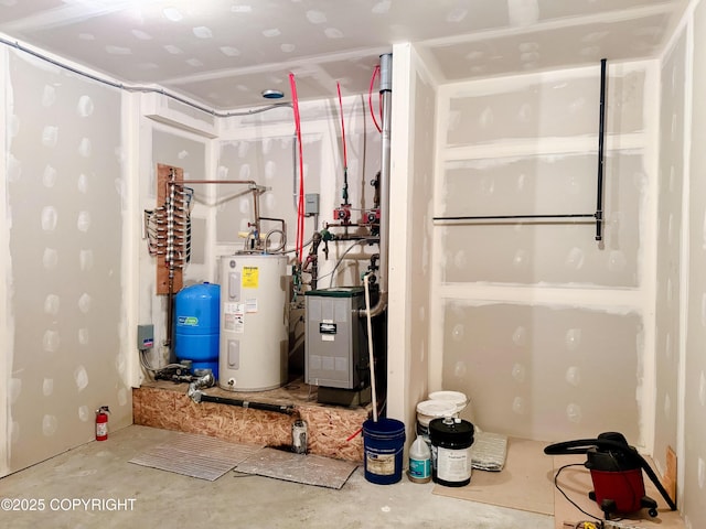28180 Coastal Vista Cir, Anchor Point, AK 99556 - utility room featuring water heater