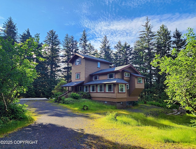 3043 Lakeview Dr, Kodiak, AK 99615 - view of home's exterior with driveway