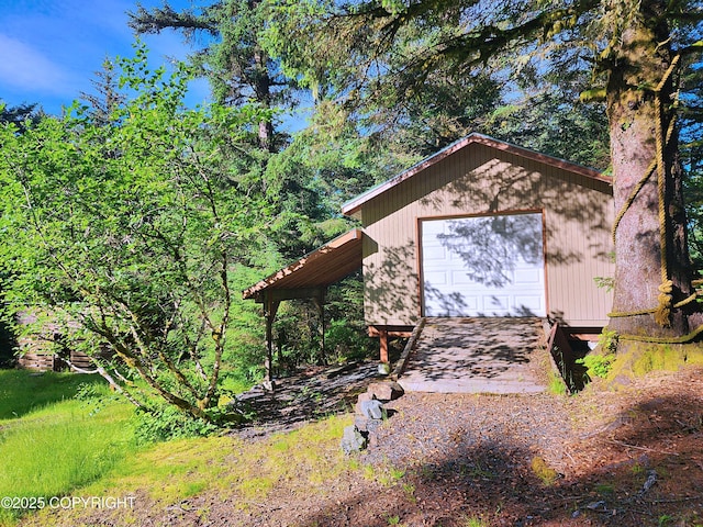 3043 Lakeview Dr, Kodiak, AK 99615 - view of property exterior with an outdoor structure