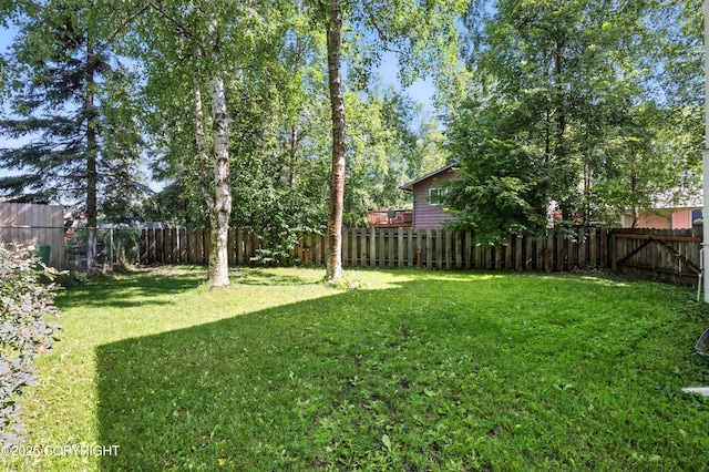 3002 Glacier St, Anchorage, AK 99508 - view of fenced backyard
