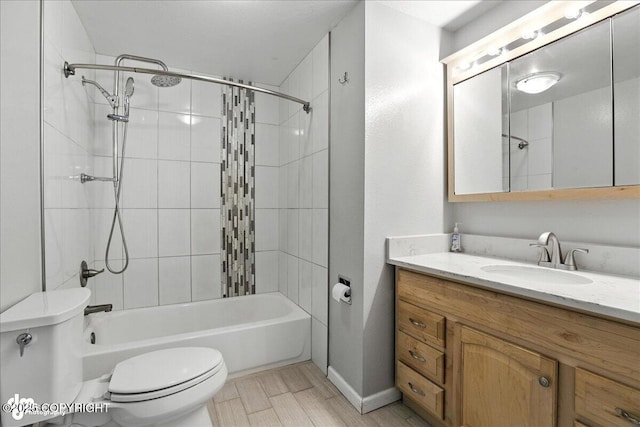 3298 Montpelier Ct Unit 12F, Anchorage, AK 99503 - bathroom featuring vanity and tub / shower combination