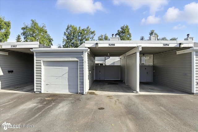 3298 Montpelier Ct Unit 12F, Anchorage, AK 99503 - view of garage