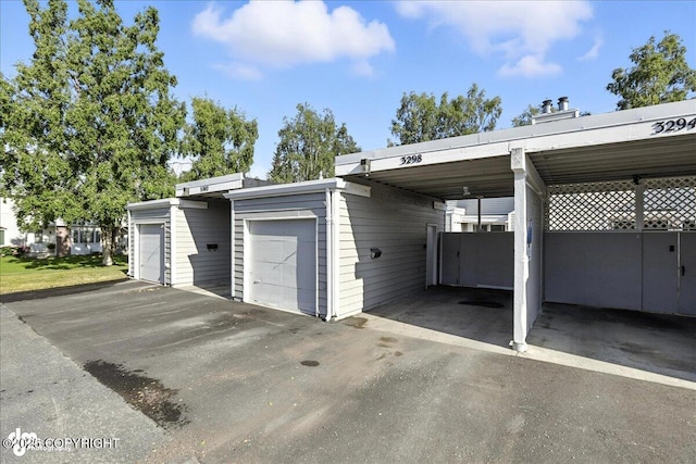 3298 Montpelier Ct Unit 12F, Anchorage, AK 99503 - view of garage