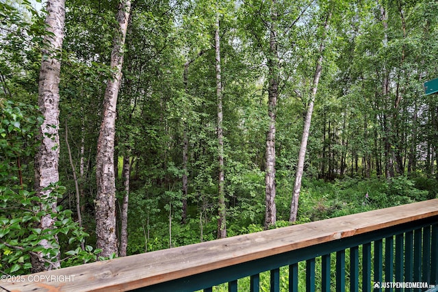 7409 S Timberview Dr, Wasilla, AK 99623 - view of tree filled area