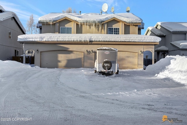6314 Whispering Loop # 30A, Anchorage, AK 99504 - traditional home featuring a garage