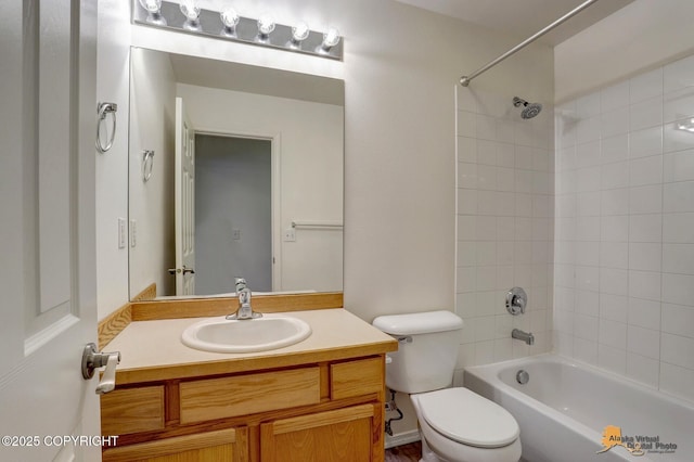 6314 Whispering Loop # 30A, Anchorage, AK 99504 - full bathroom featuring vanity and shower / tub combination