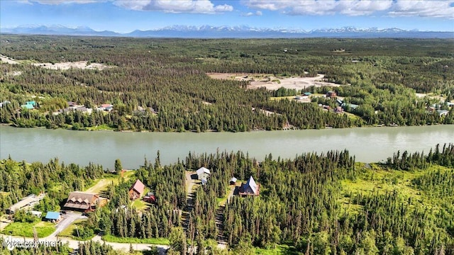 34494 Grizzly Ln, Sterling, AK 99672 - aerial view of a heavily wooded area and a large body of water