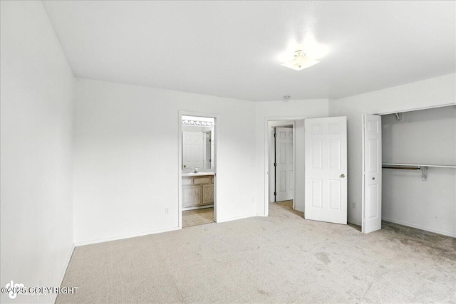 3709 Encore Cir, Anchorage, AK 99507 - unfurnished bedroom featuring carpet, a closet, and ensuite bathroom