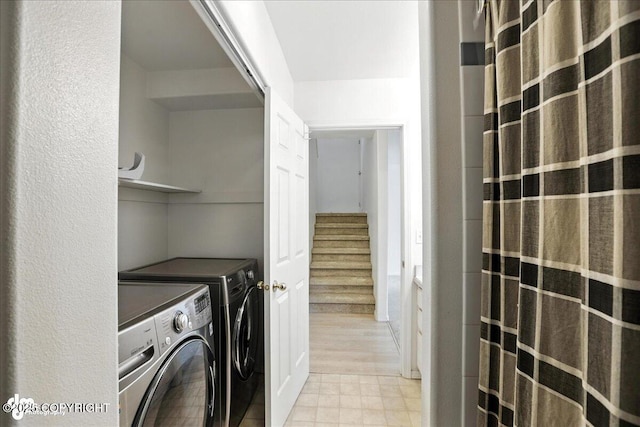 3709 Encore Cir, Anchorage, AK 99507 - laundry room with washing machine and dryer