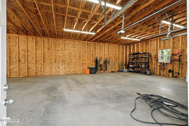 23634 Kasilof River Cir, Kasilof, AK 99610 - view of garage