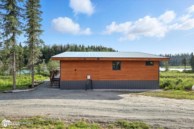 23634 Kasilof River Cir, Kasilof, AK 99610 - view of home's exterior featuring stairs