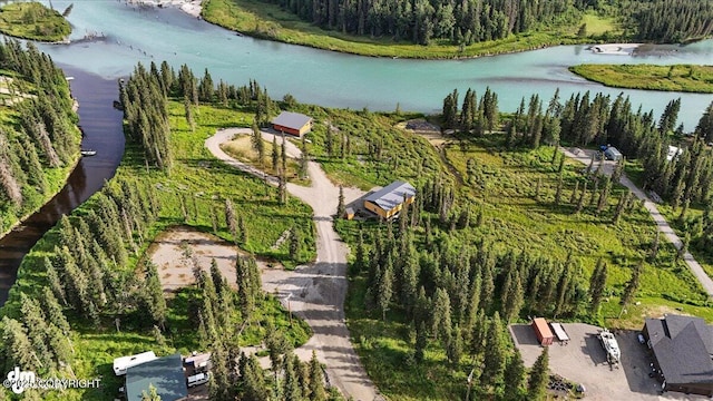 23634 Kasilof River Cir, Kasilof, AK 99610 - view of property location featuring a large body of water and a forest