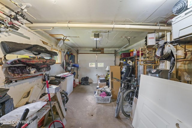 10711 Colville St, Eagle River, AK 99577 - garage featuring a garage door opener