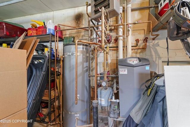 10711 Colville St, Eagle River, AK 99577 - utilities with secured water heater