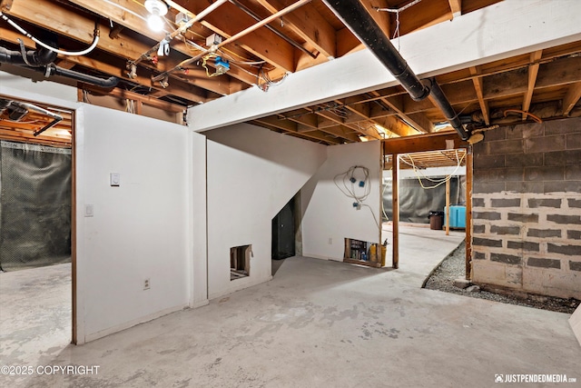 15201 Pollock Dr, Anchorage, AK 99516 - view of unfinished basement