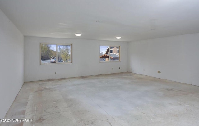 8011 Stewart Mountain Dr, Eagle River, AK 99577 - spare room featuring concrete flooring