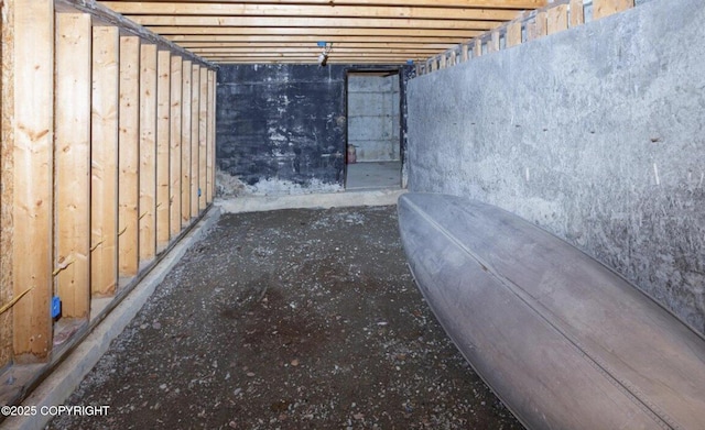 8011 Stewart Mountain Dr, Eagle River, AK 99577 - view of unfinished below grade area
