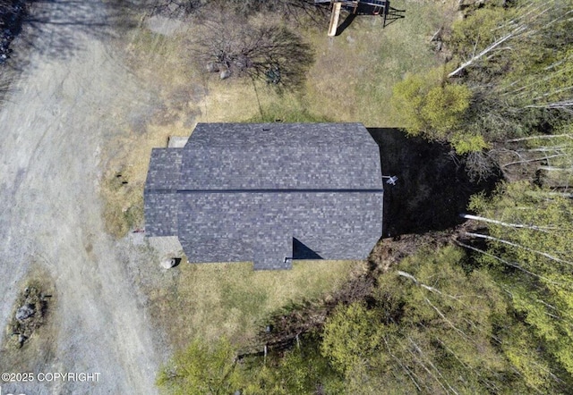 8011 Stewart Mountain Dr, Eagle River, AK 99577 - view from above of property