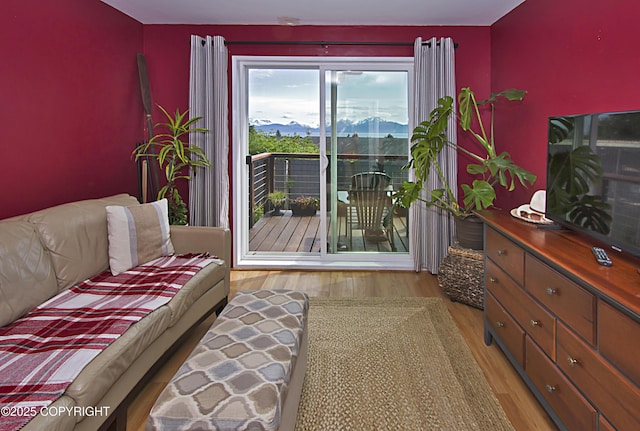 213 Lee Dr, Homer, AK 99603 - living room with light wood finished floors