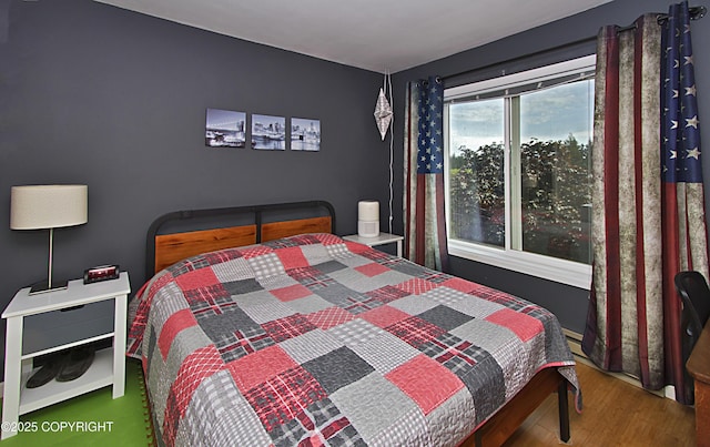 213 Lee Dr, Homer, AK 99603 - bedroom featuring wood finished floors