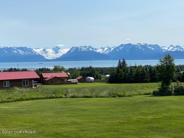 60871 Bear Creek Dr, Homer, AK 99603 - view of mountain backdrop