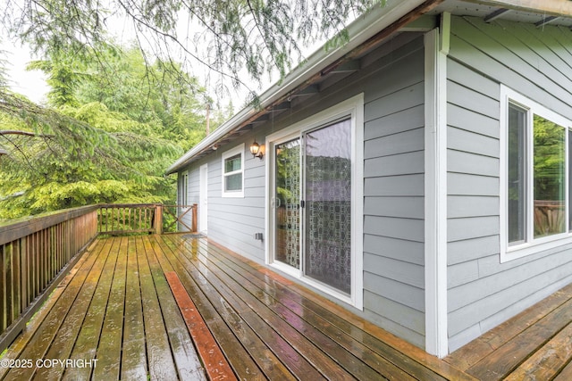 3237 Lincoln Ct, Ketchikan, AK 99901 - view of wooden terrace